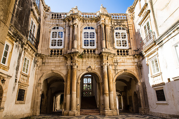 Day 9 - Interior Courtyard of the Palazzo Beneventano del Bosco