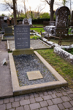 rave of W.B Yeats at Drumcliffe Church