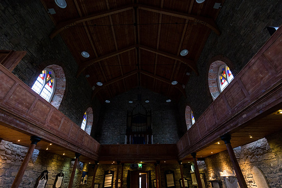 Interior of Drumcliffe Church