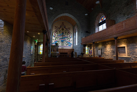 Interior of Drumcliffe Church
