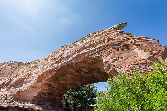 Entrance to Radiator Springs from Pacific Wharf