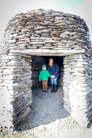 Beehive Huts at Kerry Cliffs at Portmagee