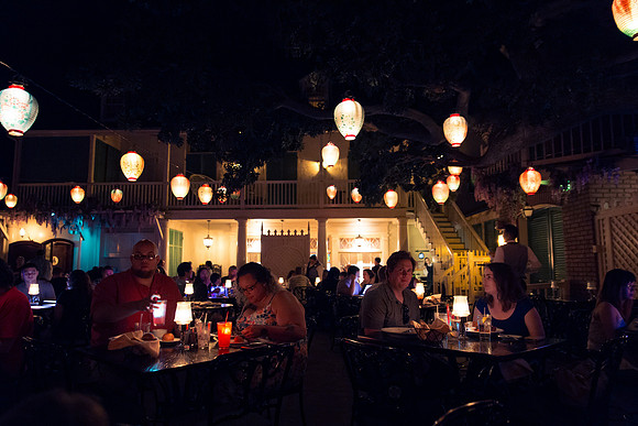 Blue Bayou Restaurant inside Pirates of the Caribbean