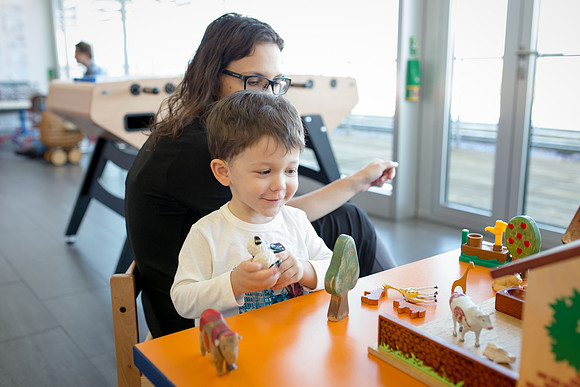 Day 0 - Zurich Airport Family Services Playroom