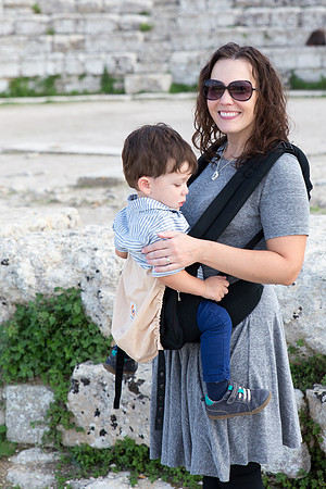 Day 1 -Tis and Sebs at Segesta