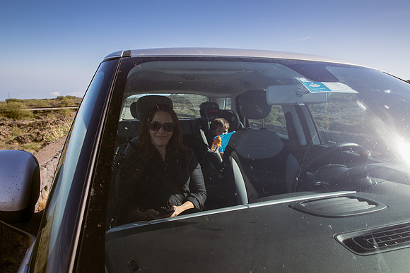 Day 11 - In the car driving towards Etna