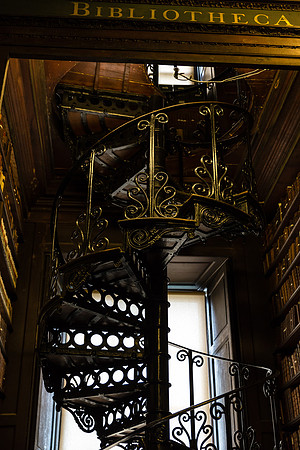 The Long Room at the Library of Trinity College