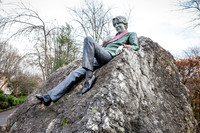 Oscar Wilde Memorial Sculpture