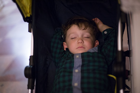 Day 12 - 2 Hours into dinner and he's still asleep