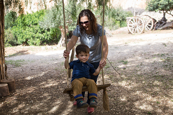 Day 2  - Swinging Sebby at Grotta Mangiapane