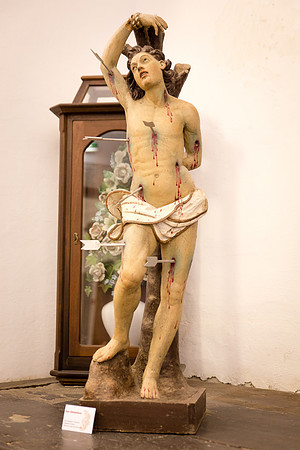 Day 2  - Saint Sebastian at Chiesa di Sant'Alberto dei Bianchi