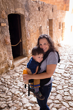 Day 2  - Tis and Sebby at Grotta Mangiapane