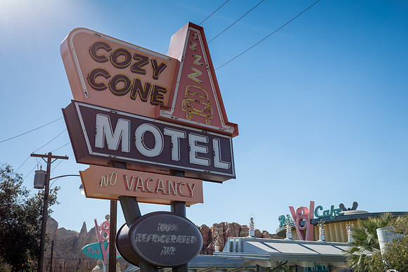 Day 3 - Cozy Cone Motel at Cars Land