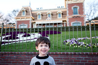 Day 1 - Feb 27 - Disneyland Train Station Entrance