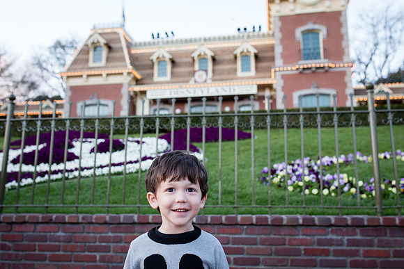 Day 1 - Feb 27 - Disneyland Train Station Entrance