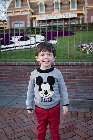 Day 1 - Feb 27 - Disneyland Train Station Entrance