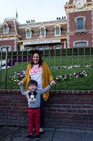 Day 1 - Feb 27 - Disneyland Train Station Entrance