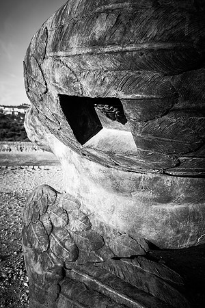 Day 4 - Detail of Bronze Icarus Statue